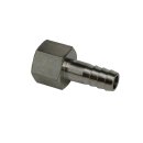 Aufschraubtülle 1/4"x9 mm Messing vernickelt