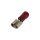 Flachsteckhülse rot 6,3 x 0,8 mm, teilisoliert