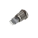 LED Druckknopfschalter 12V / 24V / 250V