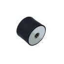 Gummi-Metall-Puffer 40x30mm, mit Innengewinde beidseitig...