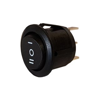 schwarz, 20 Ampere, EIN/AUS/EIN