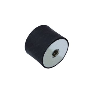 GPC Ø25x25mm, 2x IG M6, T=6mm